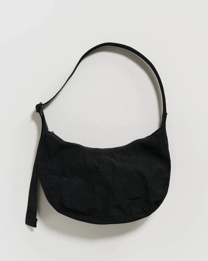 Medium Crescent Bag - Black
