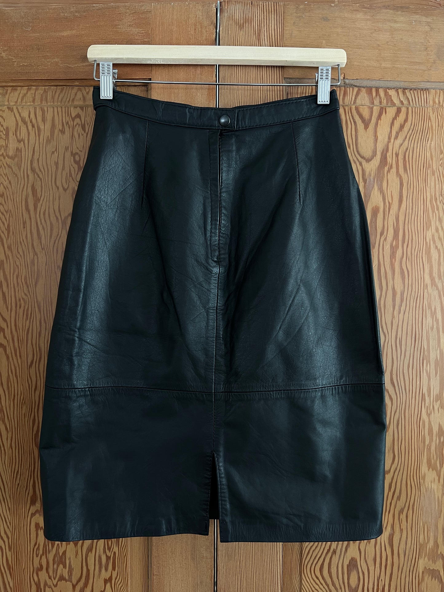 Black Leather skirt