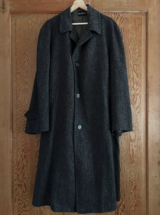 Wool Tweed Trench Coat