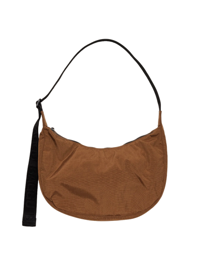 Medium Crescent Bag - Brown
