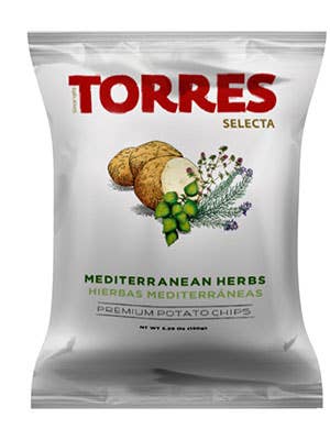 Mediterranean Herb Potato Chips